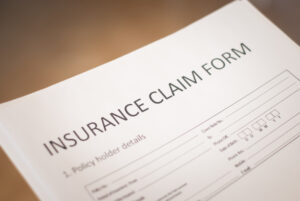 Insurance claim form