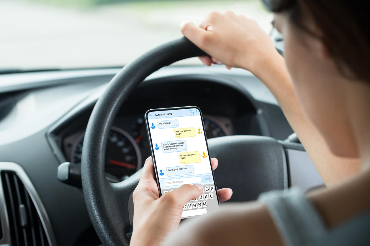 What Is Considered a Distracted Driving Accident in California?
