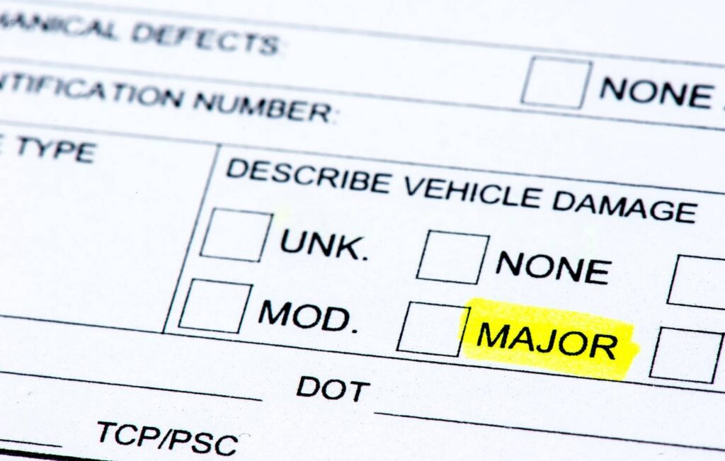 Police Report After a California Crash